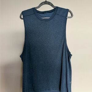 Lululemon Men's Navy Tank Top